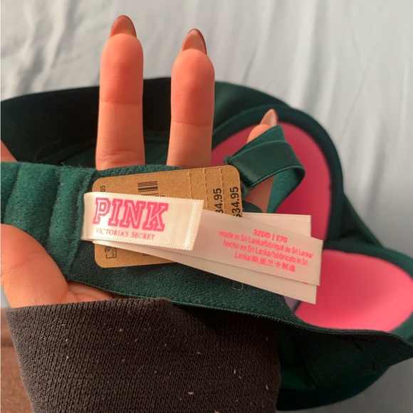 Victoria Secret - Dark Green Push Up Bra - Picture 3 of 4